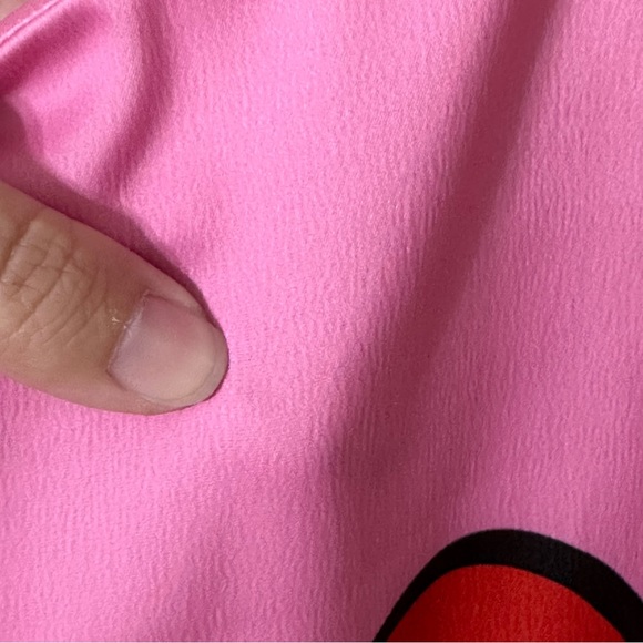 Fiorucci Flying Logo Pink Slip dress size Small - Picture 8 of 15